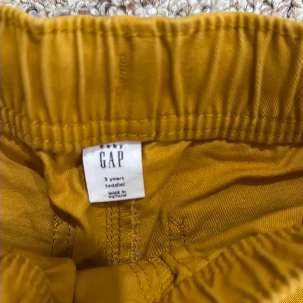 GAP Kids Mustard Yellow Pants